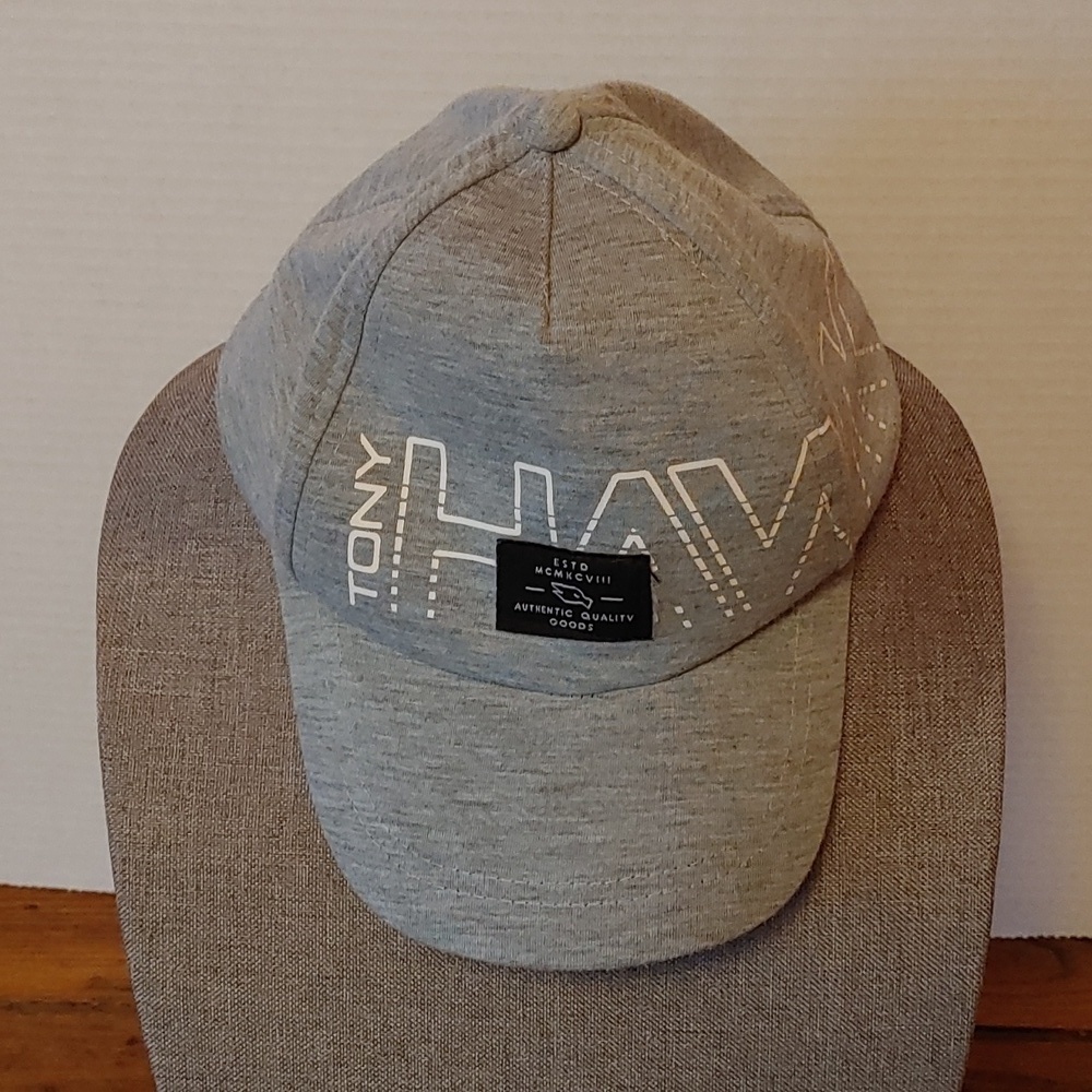 🌻TONY HAWK GRAY BASEBALL CAP